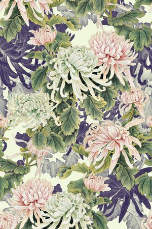 中国风印花华亿平台图片