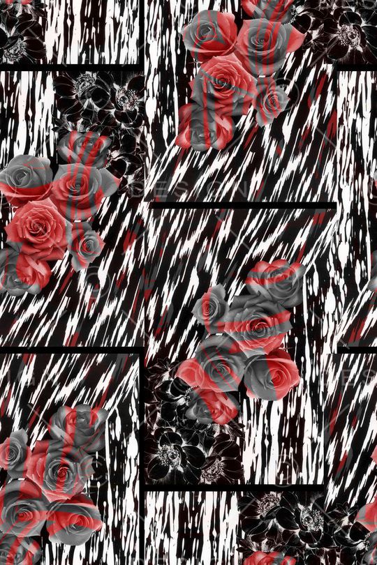 服装面料华亿平台印花华亿平台图片