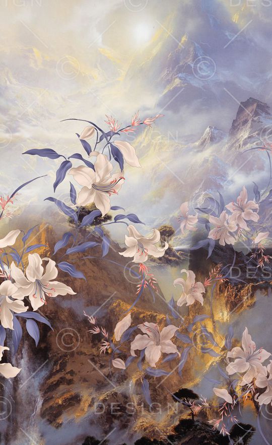 潮流时尚印花华亿平台图片