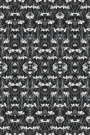 传统纹样印花华亿平台图片