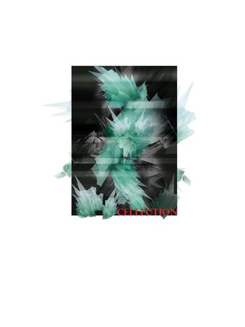 507262-未来科技系列玻璃花T恤定位