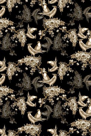 潮流时尚印花华亿平台图片