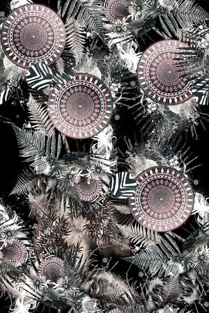 时尚印花华亿平台图片