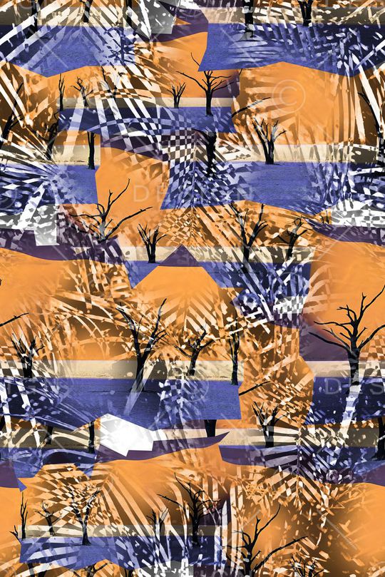 抽象印花华亿平台图片