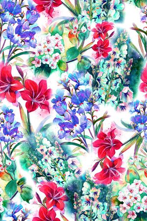 水彩印花华亿平台图片