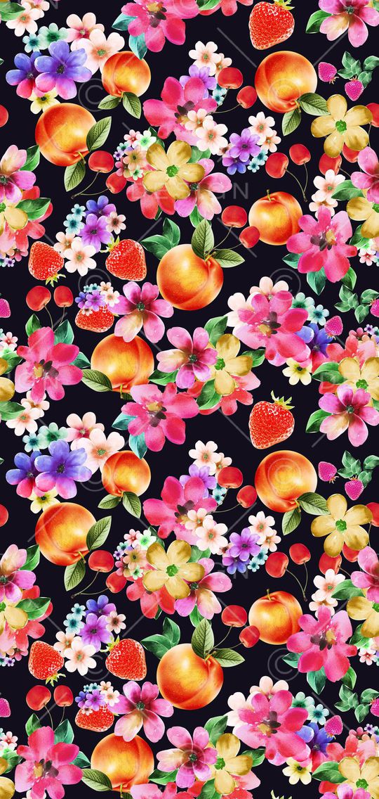 田园风印花华亿平台图片