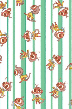 卡通印花华亿平台图片