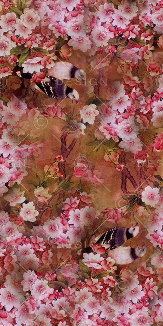 中国风印花华亿平台图片