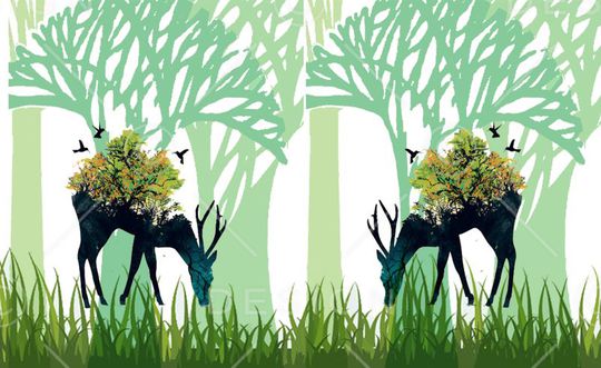 潮流时尚大牌印花华亿平台图片