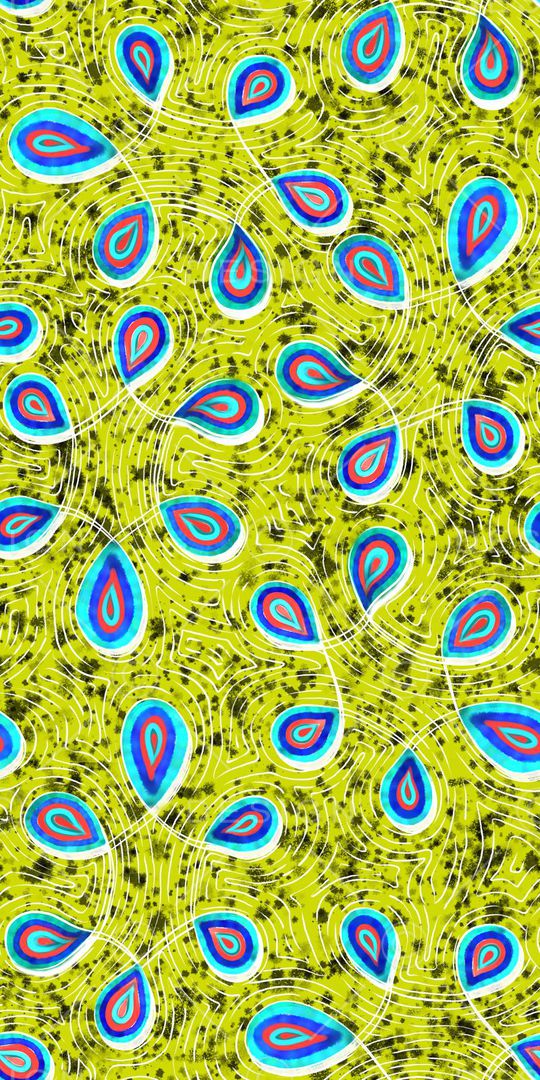 抽象印花华亿平台图片