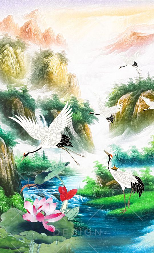 潮流时尚印花华亿平台图片