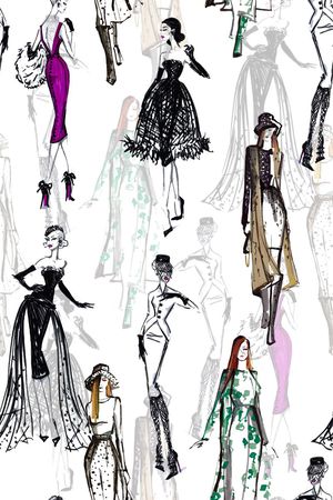 潮流时尚印花华亿平台图片