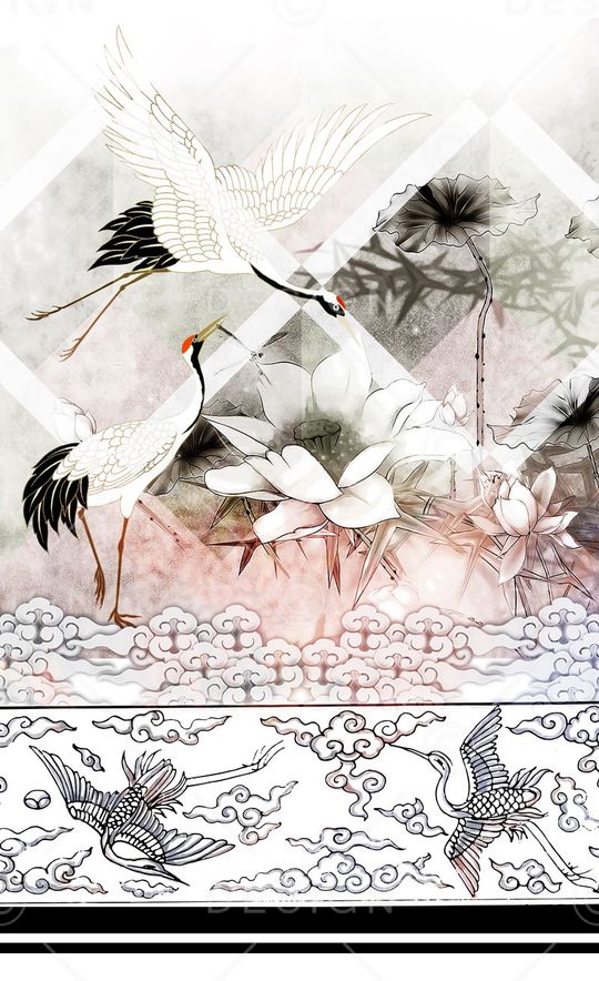 潮流时尚印花华亿平台图片