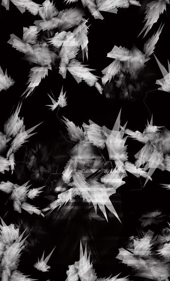 507503-未来科技玻璃花衬衫