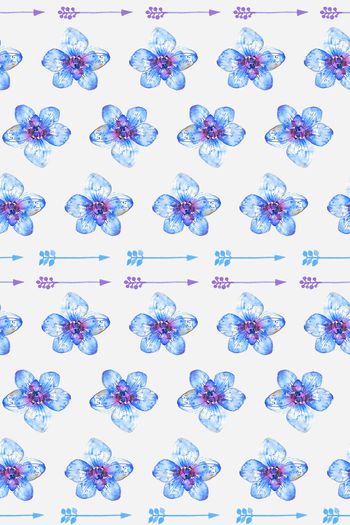 507507-水彩兰花蝴蝶兰优雅女装连衣裙半身裙