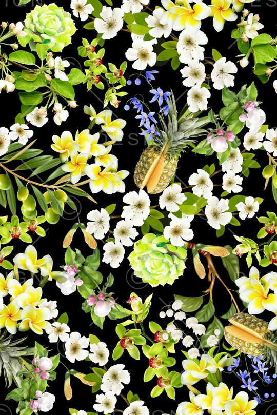 花瓣印花华亿平台图片