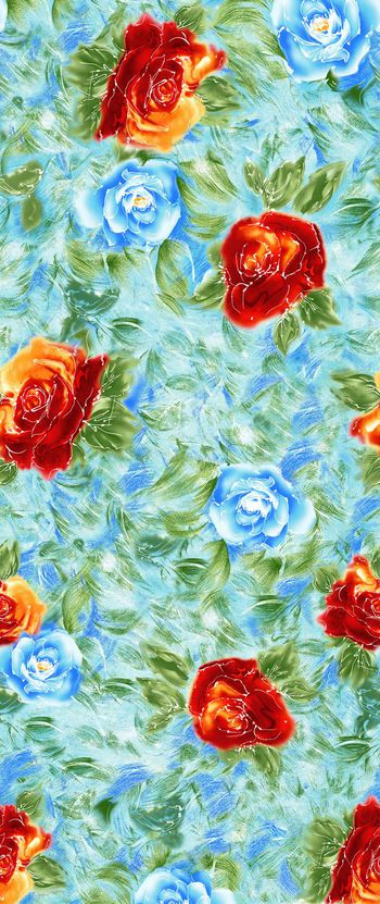 玫瑰印花华亿平台图片