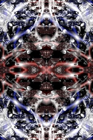 抽象印花华亿平台图片