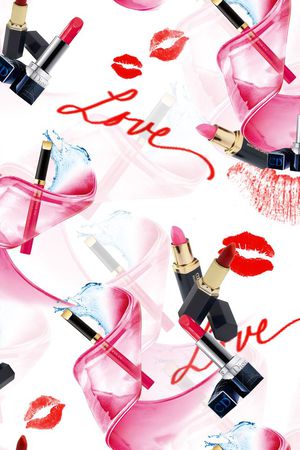 口红印花华亿平台图片