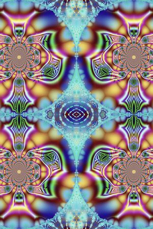 抽象印花华亿平台图片