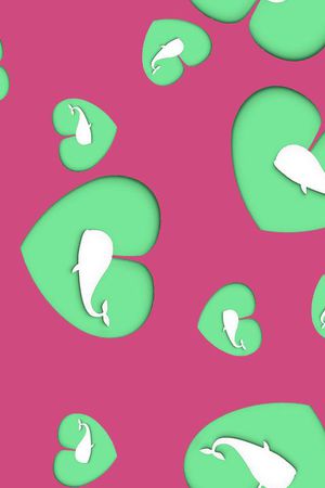 爱心印花华亿平台图片