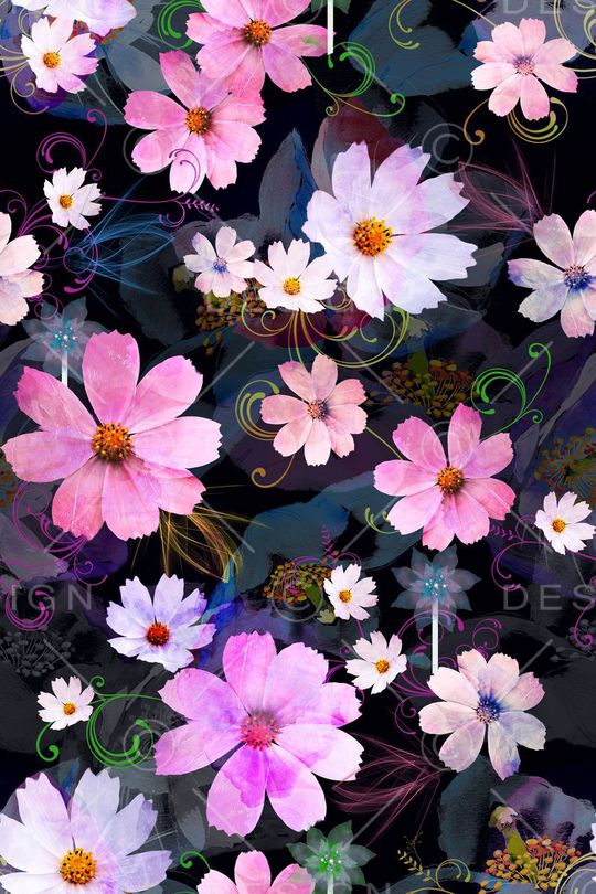 雏菊印花华亿平台图片