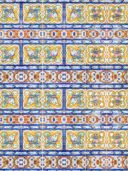 欧式印花华亿平台图片