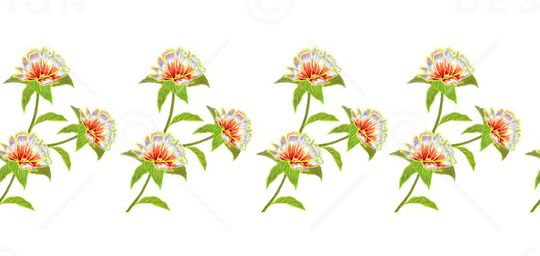 植物印花华亿平台图片