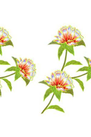 植物印花华亿平台图片