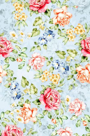 清新时尚印花华亿平台图片