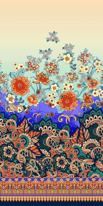 507985-花卉民族花纹定位