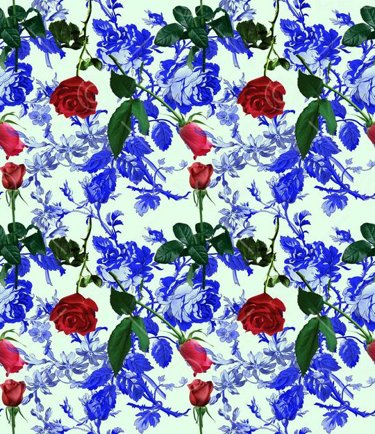 最新时尚流行印花华亿平台图片