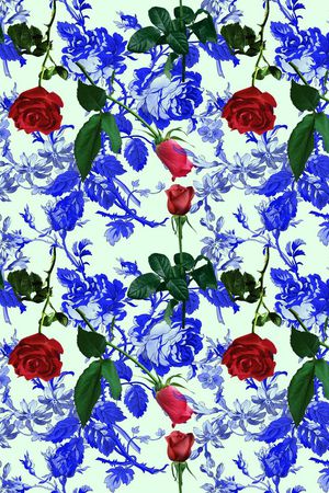 最新时尚流行印花华亿平台图片