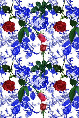 最新时尚流行印花华亿平台图片