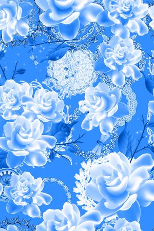 MAX-中国风印花华亿平台图片