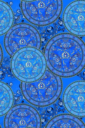 MAX-中国风印花华亿平台图片