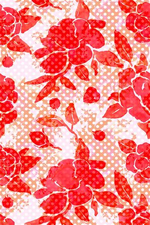 清新复古印花华亿平台图片