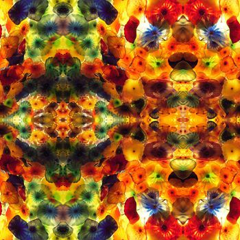 抽象印花华亿平台图片