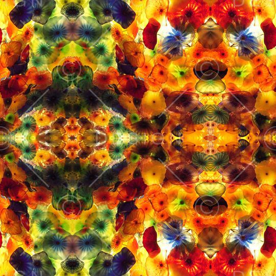 抽象印花华亿平台图片