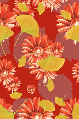 中国风印花华亿平台图片