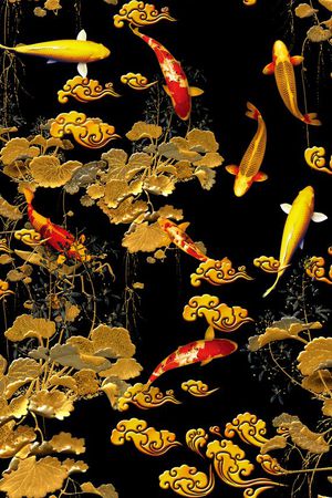 潮流时尚印花华亿平台图片