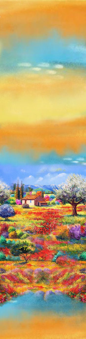 风景印花华亿平台图片