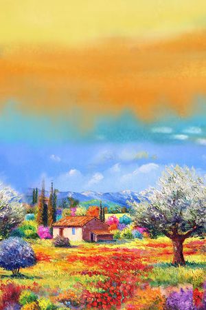 风景印花华亿平台图片