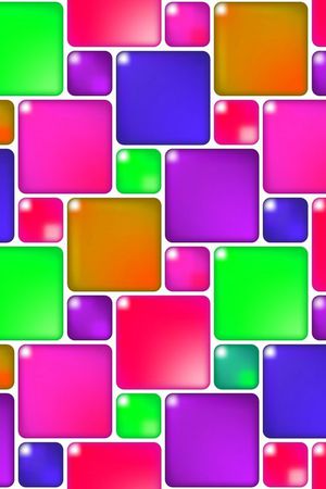 几何多边形印花华亿平台图片