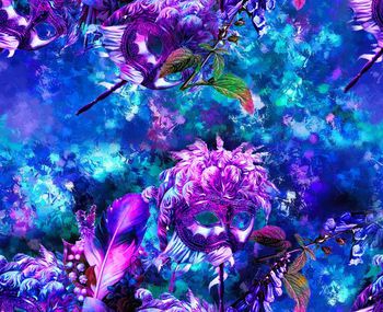 抽象印花华亿平台图片