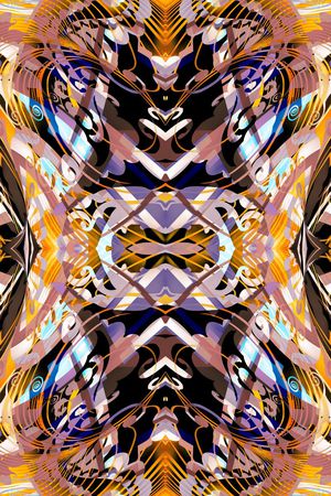 几何印花华亿平台图片