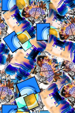 休闲印花华亿平台图片