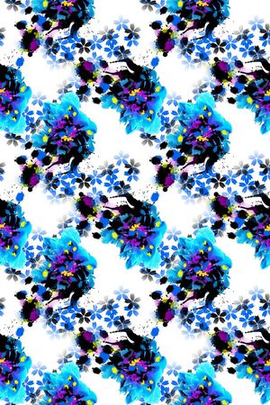 手绘印花华亿平台图片