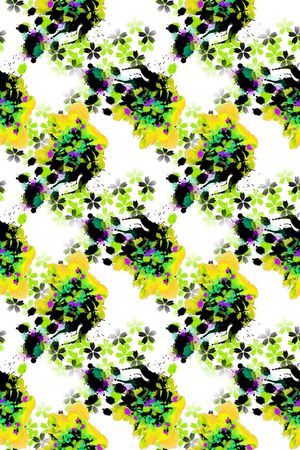 手绘印花华亿平台图片