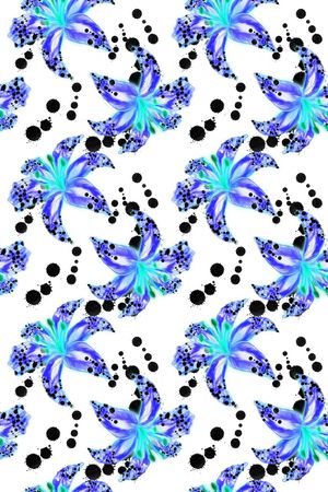 手绘印花华亿平台图片